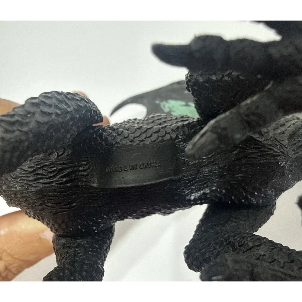2 Battleing‎ Dragon Figures Medieval Fantasy Toys Posable Moveing Head Legs D&D